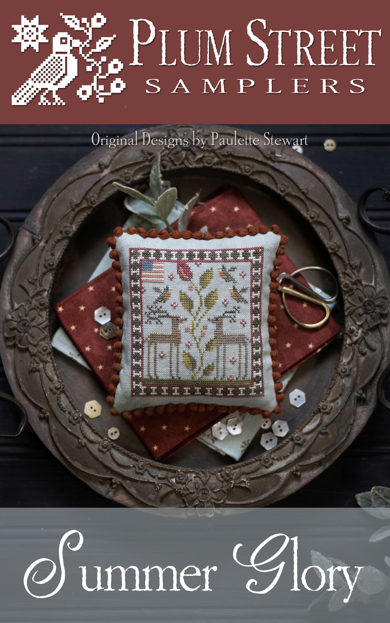 Summer Glory - Plum Street Samplers | Stitch New England